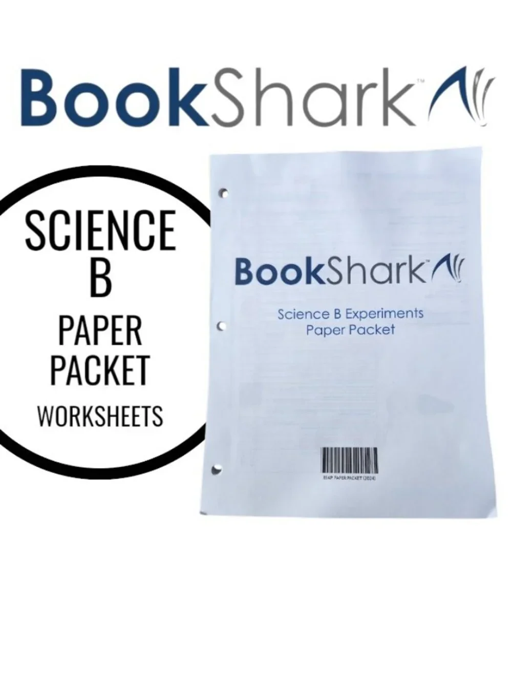 NEW BookShark Book Shark Science B Experiment Paper Packet Worksheets Homeschool